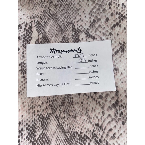 Loft xs cute lightweight airy snakeskin tank blouse 0008 - Picture 6 of 8